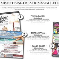 Best advertising creation (small format)
